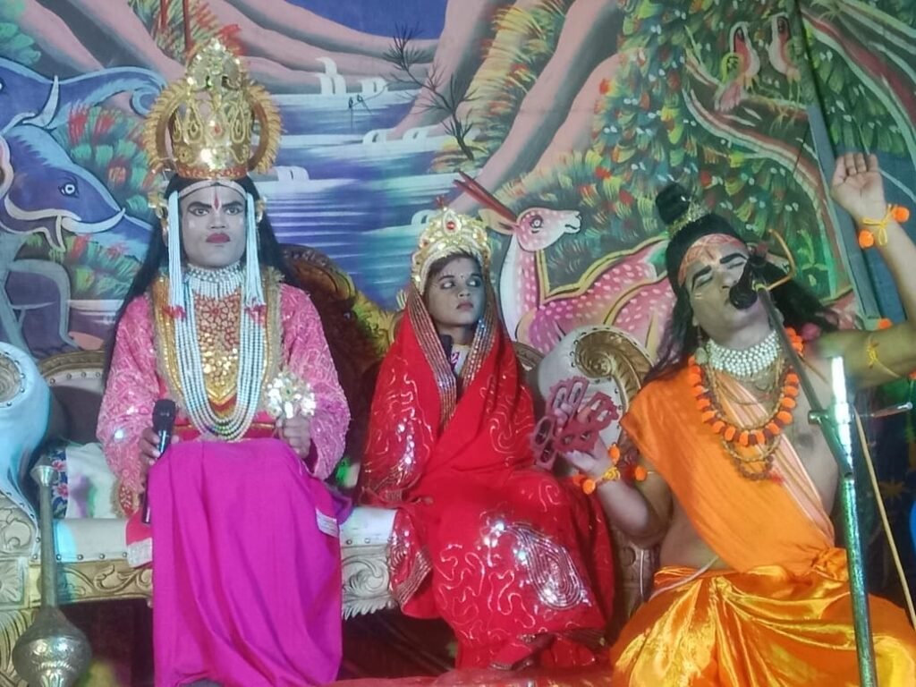 रामलीला में मंचित हुआ नारद मोह प्रकरण, दर्शकों ने देखा आस्था और ज्ञान का अनूठा संगम